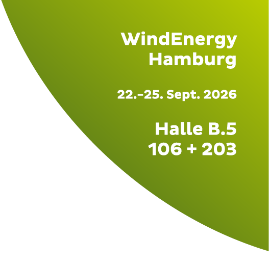 WindEnergy Hamburg 2026, Hall B.5, Stand 106+203